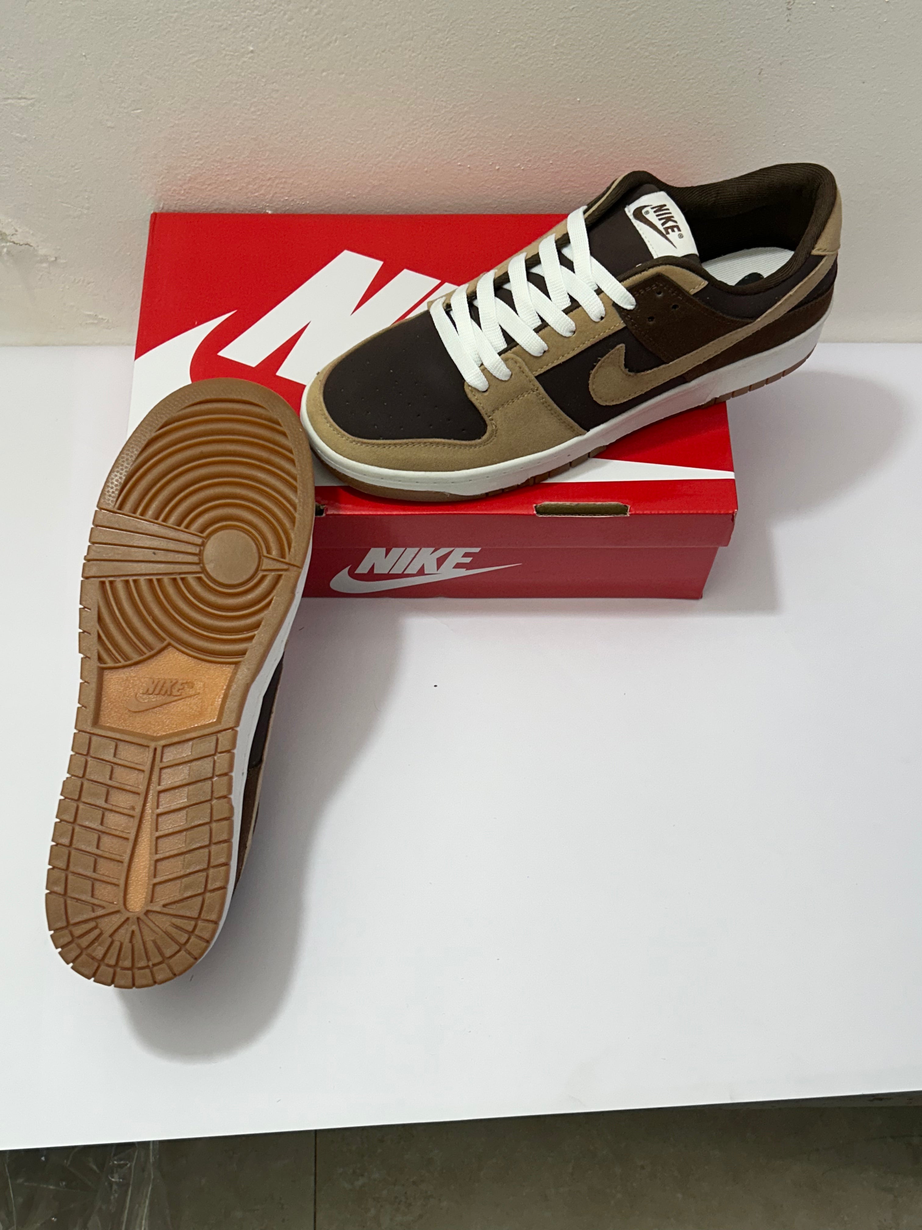 Nike Dunk Low Brown Suede – Retro Street Style Sneakers