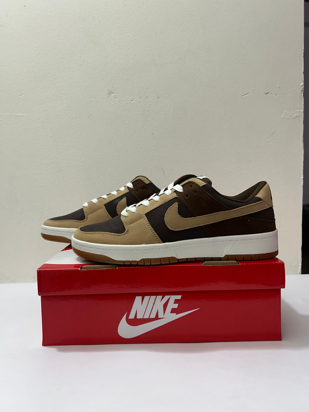 Nike Dunk Low Brown Suede – Retro Street Style Sneakers